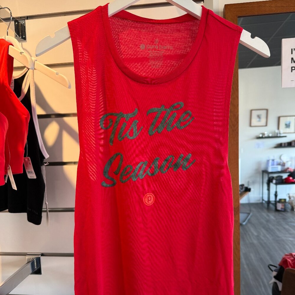 Pure Barre "Tis The Season" Holiday Tank